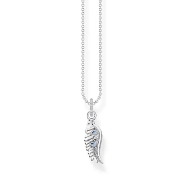 Halsketten*Thomas Sabo Halskette-Anhänger Phönix-Flügel Silber 45 cm KE2168-644-1