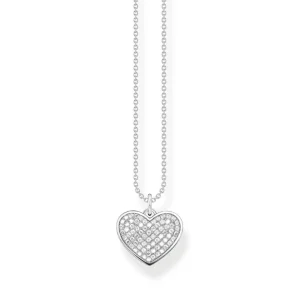 Halsketten*Thomas Sabo KE2127-051-14 Halskette mit Anhänger Damen Herz Zirkonia Silber