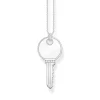 Halsketten*Thomas Sabo KE2131-051-14 Halskette mit Anhänger Damen Schlüssel Sterling-Silber