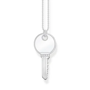 Halsketten*Thomas Sabo KE2131-051-14 Halskette mit Anhänger Damen Schlüssel Sterling-Silber