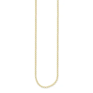 Halsketten*Thomas Sabo KE1219-413-12 Halskette Damen Silber Gelbgold Vergoldet