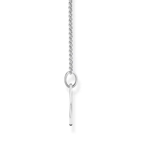 Halsketten*Thomas Sabo KE2133-001-21 Halskette mit Anhänger Damen Coin Sterlingsilber 50 cm