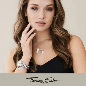 Halsketten*Thomas Sabo KE2124-051-14 Halskette Anhänger Damen Infinity Sterling-Silber