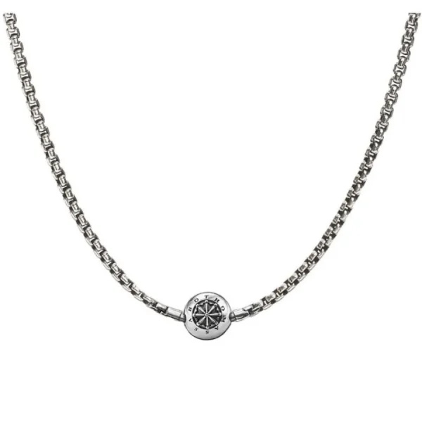 Halsketten*Thomas Sabo KK0002-001-12 Kette für Beads geschwärzt Silber