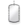 Anhänger* Thomas Sabo Rebel PE837-637-21 Anhänger Dog Tag Sterling-Silber