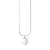 Halsketten*Thomas Sabo SCKE150322 Halskette mit Anhänger Damen Herz Sterling-Silber 45 cm