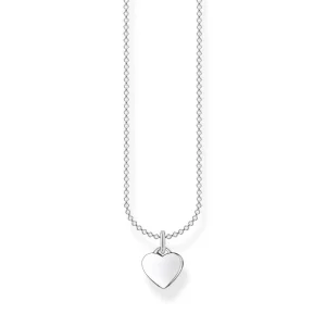 Halsketten*Thomas Sabo SCKE150322 Halskette mit Anhänger Damen Herz Sterling-Silber 45 cm