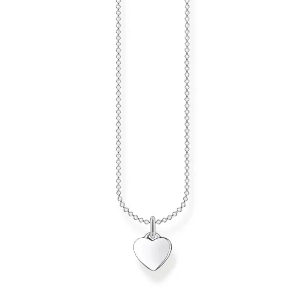 Halsketten*Thomas Sabo SCKE150322 Halskette mit Anhänger Damen Herz Sterling-Silber 45 cm