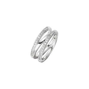 Ringe*Viventy 782501 Ring Damen 34 Zirkonia Sterling-Silber