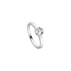 Ringe*Viventy 780981 Solitär-Ring Damen Zirkonia Sterling-Silber Gr. 56