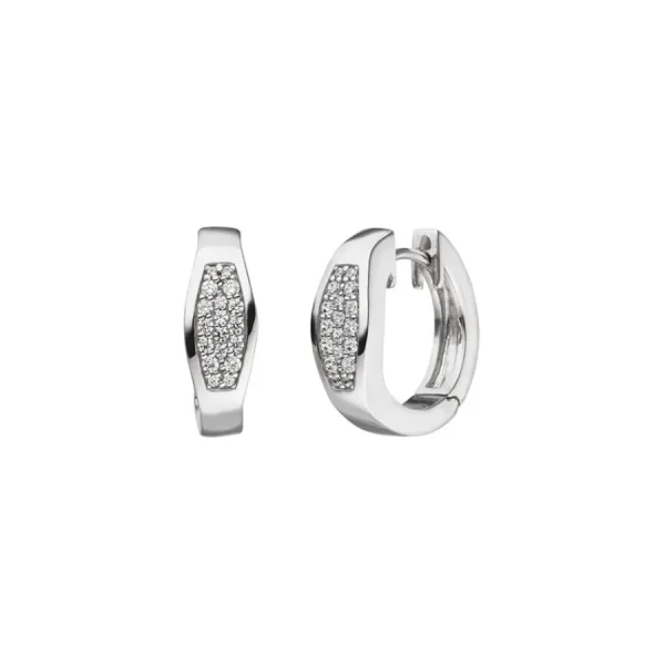 Ohrschmuck*Viventy Creolen Damen Zirkonia Sterlingsilber 783964