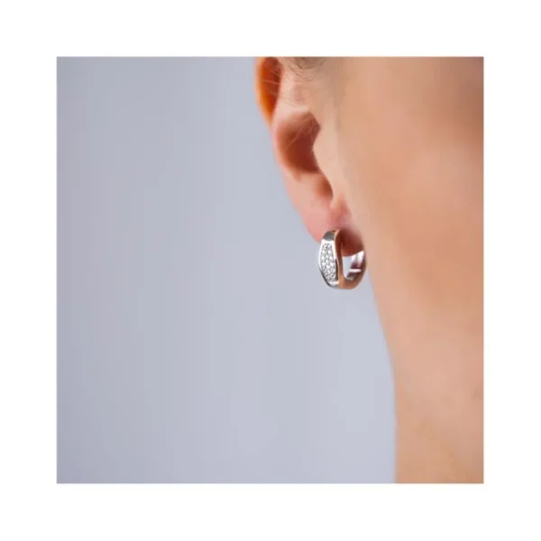 Ohrschmuck*Viventy Creolen Damen Zirkonia Sterlingsilber 783964