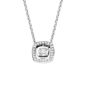 Halsketten*Viventy Kette mit Anhänger Damen Zirkonia Sterling-Silber 787618