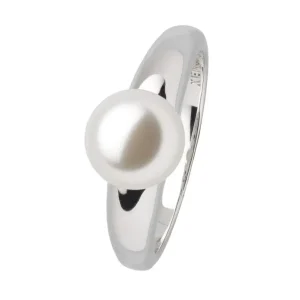 Ringe*Xenox XS5220 Ring Damen Perl Dreams Ø 8 mm Weiss Silber