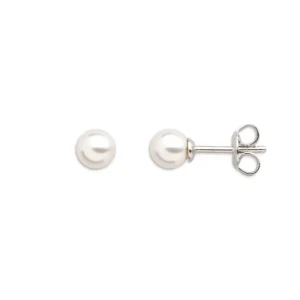 Ohrschmuck*Xenox XS3512N Ohrringe Ohrstecker Damen Perl Dreams Silber Weiss Ø 5 mm