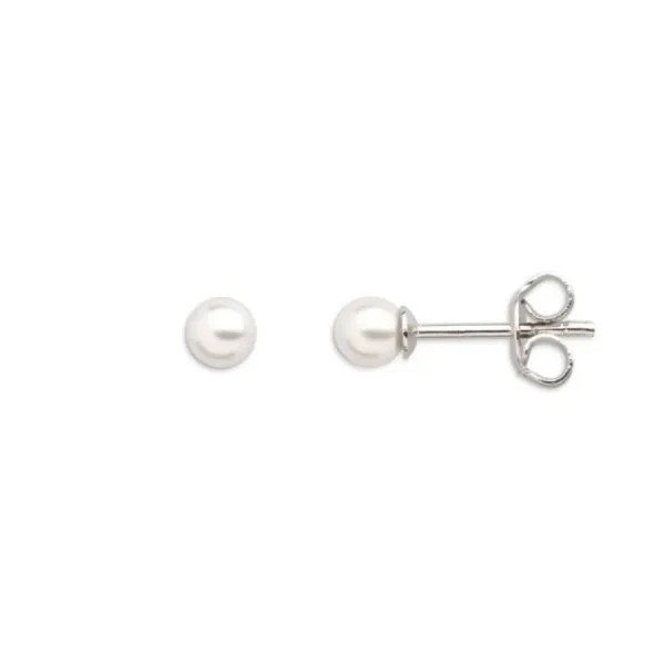 Ohrschmuck*Xenox XS3511N Ohrringe Ohrstecker Damen Perl Dreams Silber Weiss Ø 4 mm