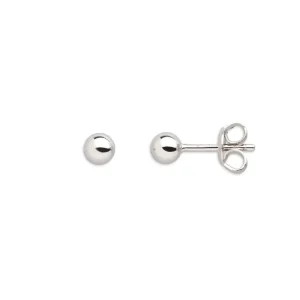 Ohrschmuck*Xenox XS3509N Ohrringe Ohrstecker Damen Modern Classic Sterling-Silber Ø 4 mm