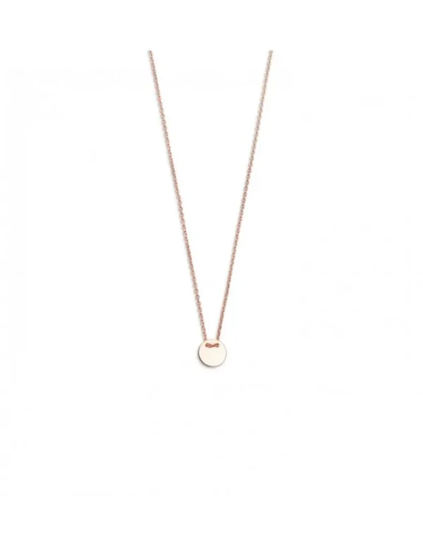 Halsketten*Xenox XS3567R Kette mit Anhänger Damen Collier Coin Silber Rosé