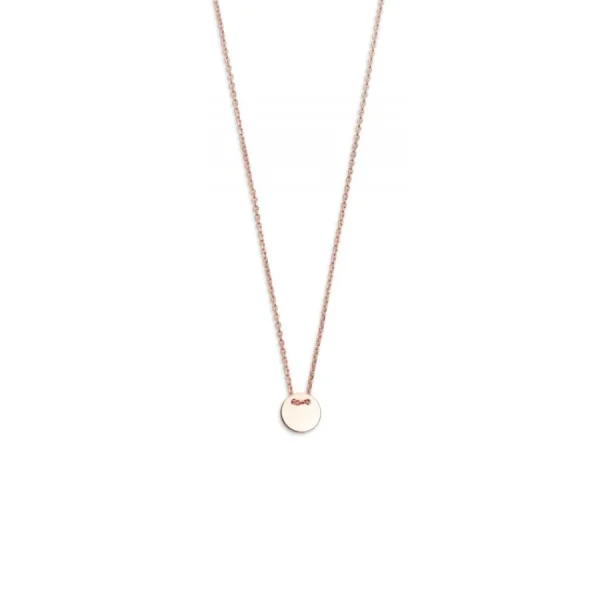 Halsketten*Xenox XS3567R Kette mit Anhänger Damen Collier Coin Silber Rosé