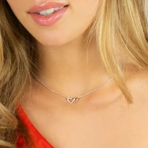 Halsketten*Xenox XS2921R Kette mit Anhänger Damen Happy Hour Silber Rosé-Gold