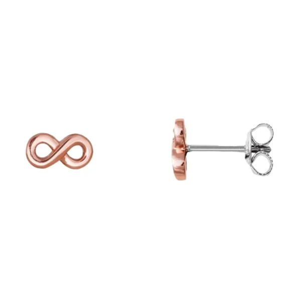 Ohrschmuck*Xenox XS3736RN Ohrstecker Damen Infinity Sterling-Silber Roségold